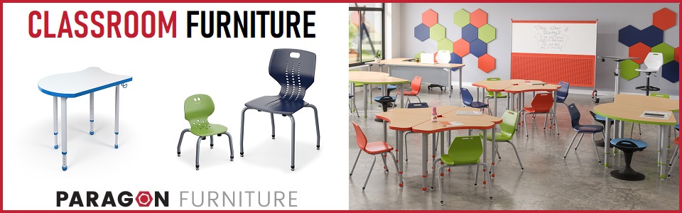 CLASSROOM FURNITURE SOLUTIONS BANNER AD - NARROW HORIZONTAL 3 - PARAGON FURNITURE